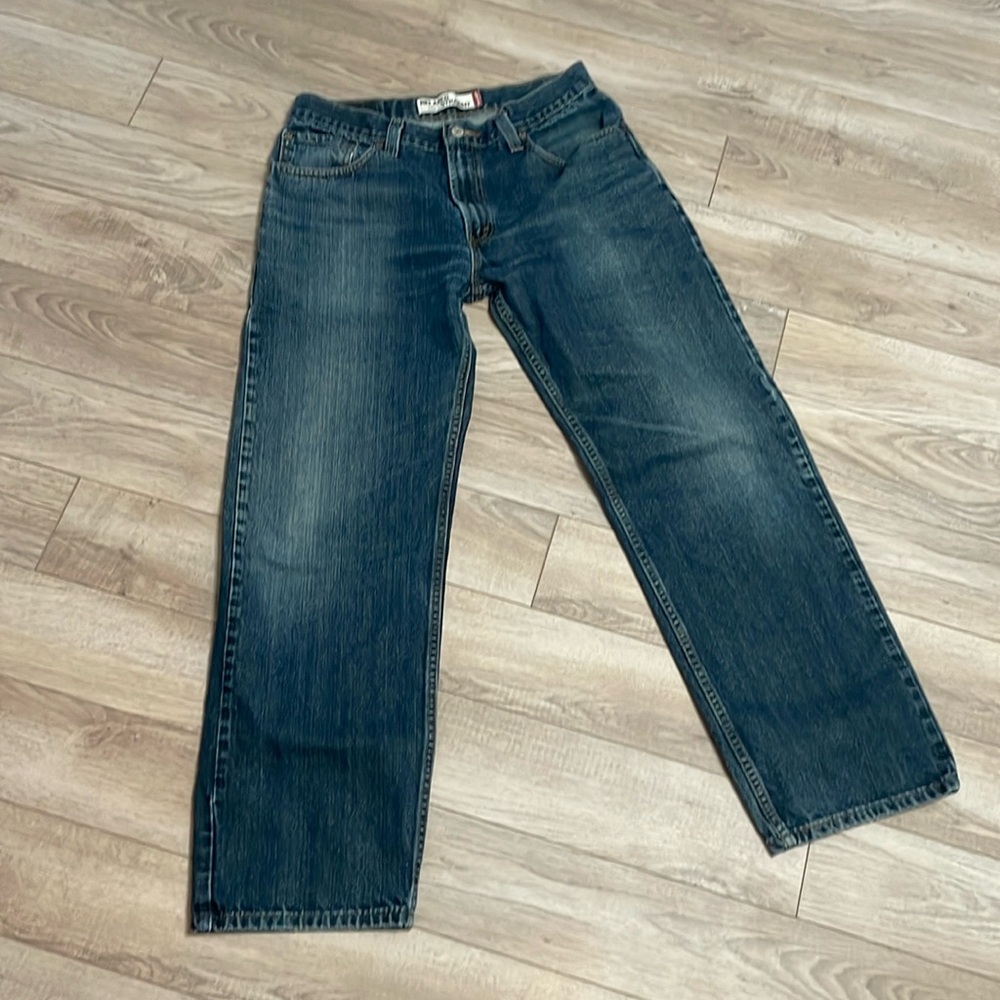 Levi Strauss & Co 559 33x32 Relaxed Straight Leg Blue Jeans